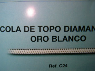 cadena oro joyeria madrid